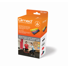 Zestaw taśm do ćwiczeń - PĘTLA QMED 1